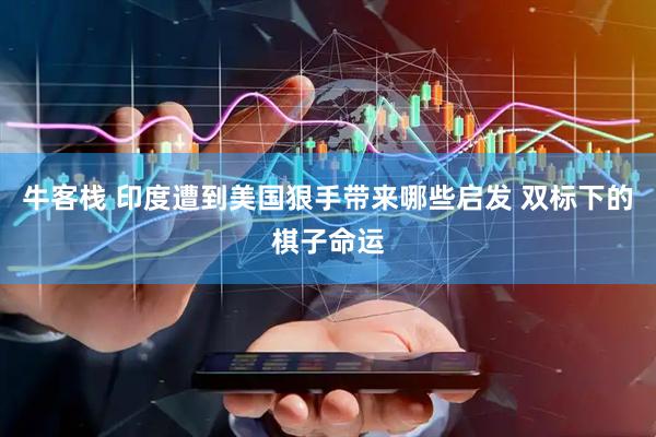 牛客栈 印度遭到美国狠手带来哪些启发 双标下的棋子命运