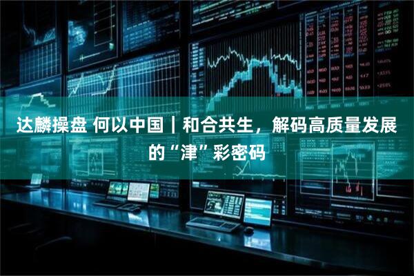 达麟操盘 何以中国｜和合共生，解码高质量发展的“津”彩密码